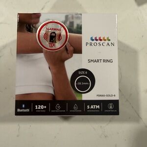 Proscan GOLD SIZE 8 RING FACTORY SEALED